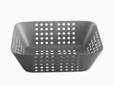 Plastic Basket 06 3D model