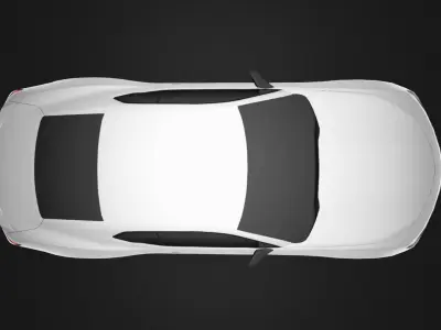 Chevrolet Camaro Low-poly 3D model by One1Steven