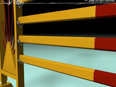 yellow jump 3D model