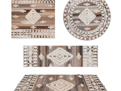 Rugs No 332 Low-poly 3D model