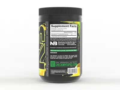 Protein Powder 3D model