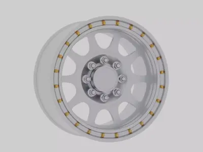 Method 201 Forged Beadlock 3D model