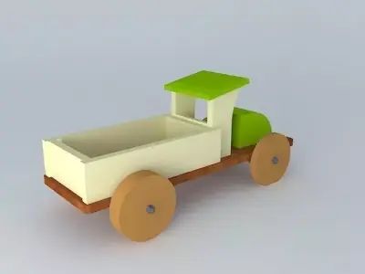 Toy truck 3D model