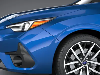 Subaru Impreza 2024 3D model