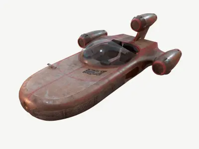 Landspeeder  3D model