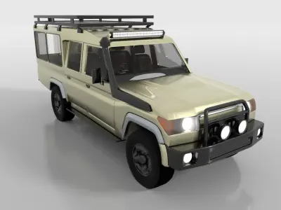 Toyota Land Cruiser 3D model