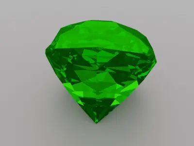 gemstones Low-poly 3D model
