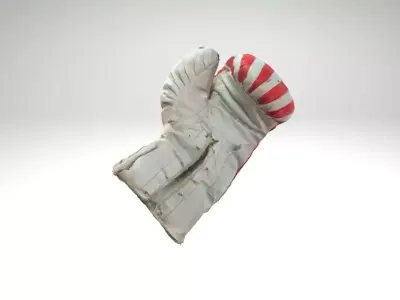 Boxing Glove Sports Equipment 3D Model 3D model