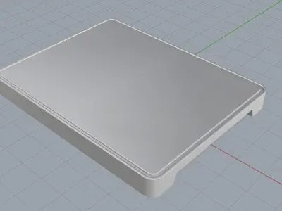 Wooden Cutting Board 3D model