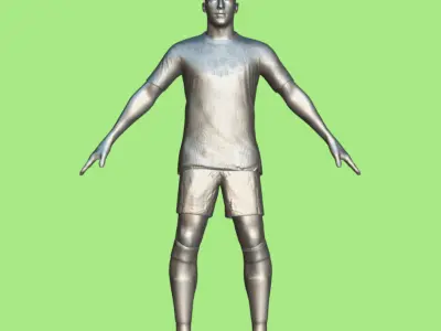 T-Pose Lucas Vazquez Real Madrid 23-24 3D model