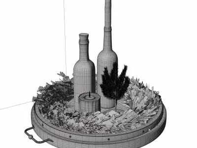 Christmas decoration 3D model 3