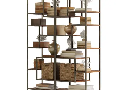  Horchow Dillenger Etagere 3D model
