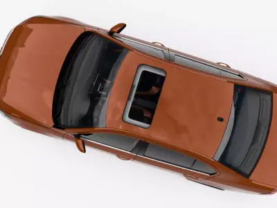 Volkswagen Lavida Qihang 2019 Low-poly 3D model