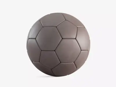 Classic Football Ball 3D model purchase