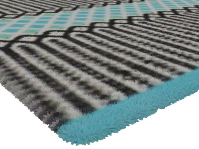 Rug Set 345 3D model