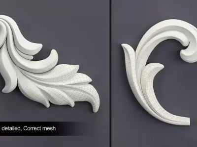 175 ARCHITECTURAL KITBASH - VOL 06 3D model