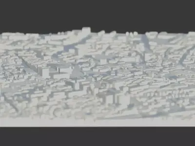 Paris 3D print model