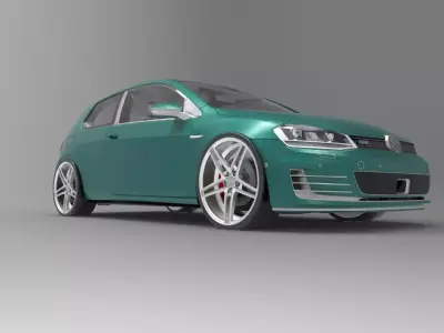 Volkswagen Golf VII 3D model