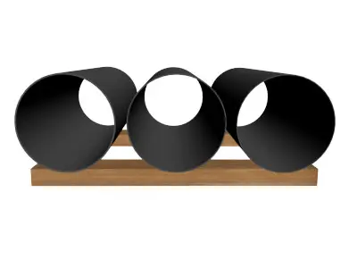 8in Thin Wall Pipe 3D model