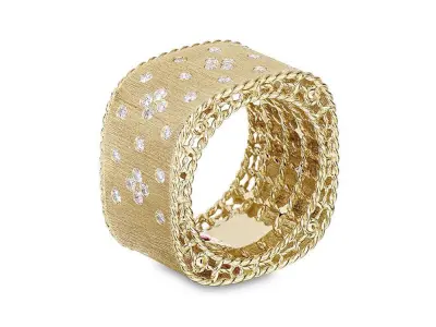 Luxury Princess Ring 3D print model