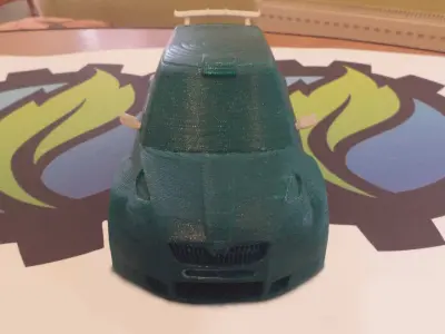 Skoda Fabia s2000 wrc 3D print model