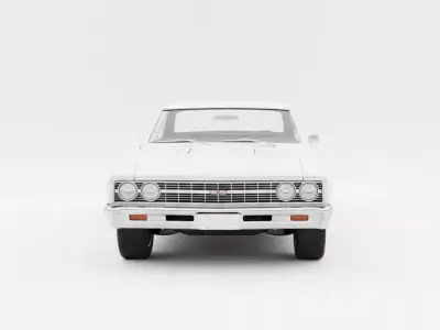 1967 Chevrolet Chevelle SS Low-poly 3D model