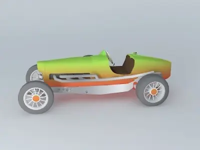Bugatti 35B modified Free 3D model
