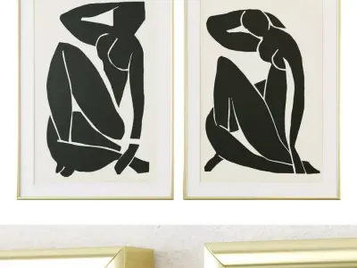 Gallery Wall 61 3D model