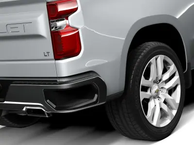 Chevrolet SIlverado 1500 LT 2019 3D model