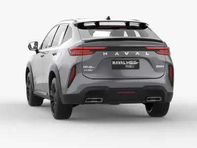 GWM Haval H6 GT 2023  3D model