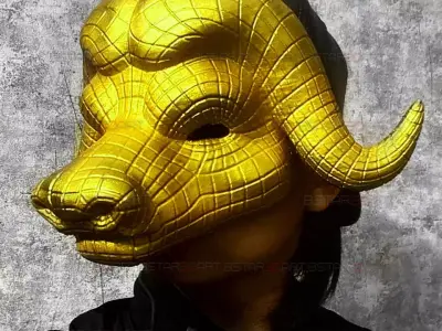 Squid Game Mask - Vip Buffalo Mask Cosplay 3D print model