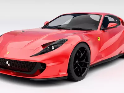 Ferrari 812 superfast 3D model