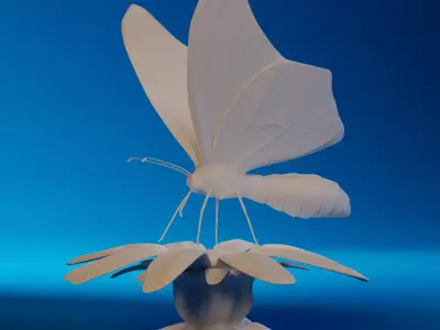Butterfly 3D print model buy