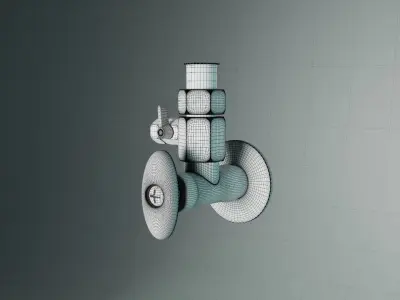 Water Valve 3D model