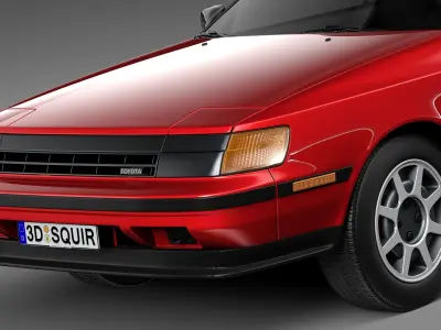 Toyota Celica 1985-1989 st165 3D model