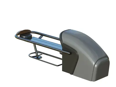 Bowling Return System Low-poly 3D model