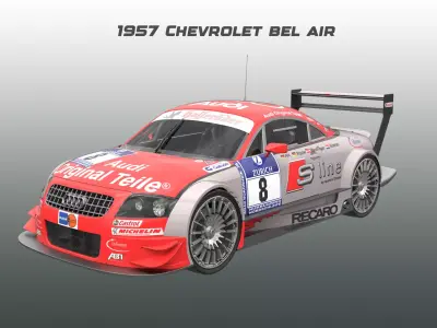 Audi - 2003 - TTR s-line 3D model