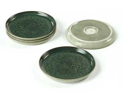 Bitz - Gastro plate 21 cm green 3D model