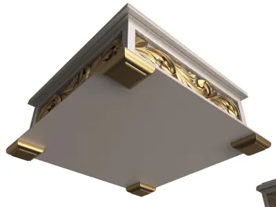 Casket Collection 02 Low-poly 3D model