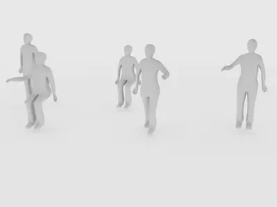 F17 character for space 3D model