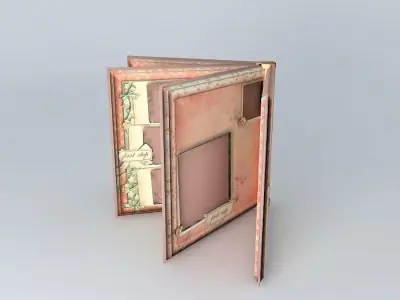 Baby Book of First Album Free 3D model
