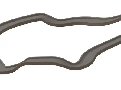 Sports Games Race Track 3D print model