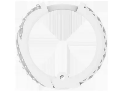 Earrings geometry with diamonds 3D print model