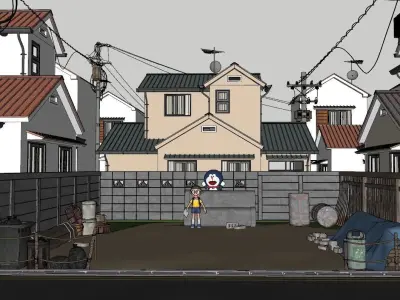 Nobita PlayGround 3D model