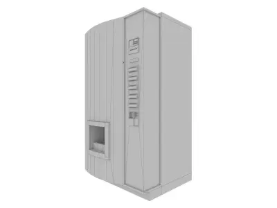 Soda Vending Machine PBR Game Ready  Low-poly 3D model