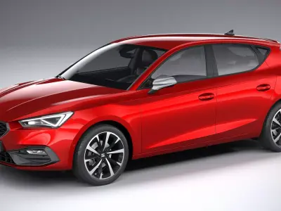 Seat Leon FR 2020 3D model