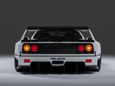 Ferrari F40 Liberty Walk LB 3D model
