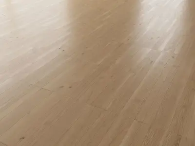 Parquet Oak Natural Brushed set 3 3D model