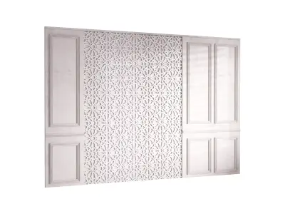 Decorative Wall panel  59 3D model