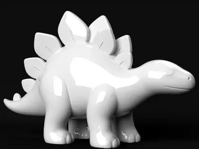 Stegosaurus 3D print model